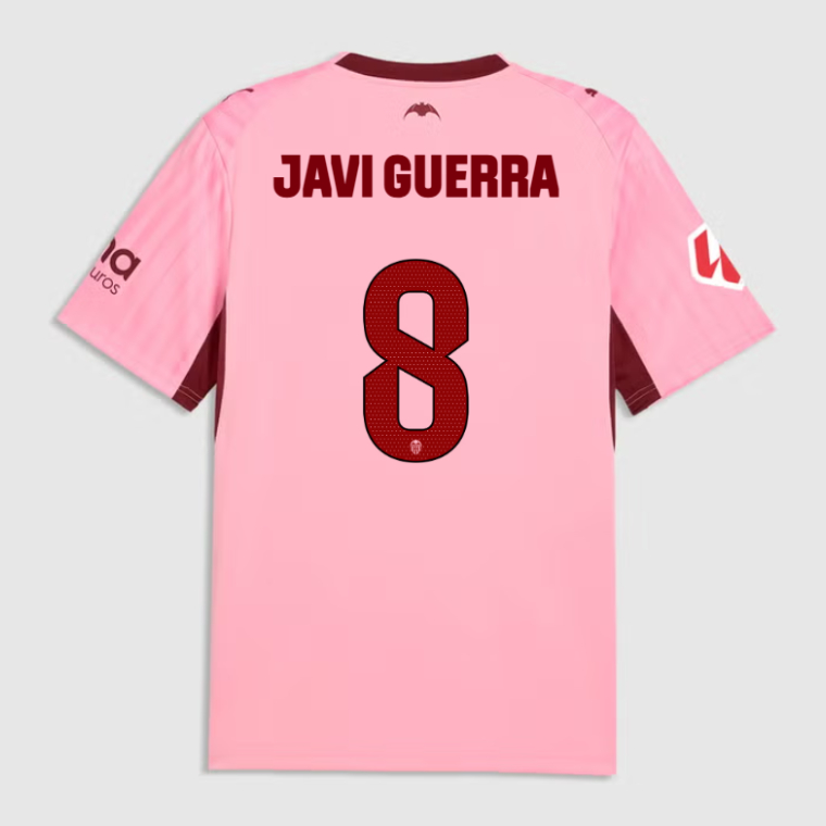 Valencia CF Third JAVI GUERRA 8 Jersey 26-27