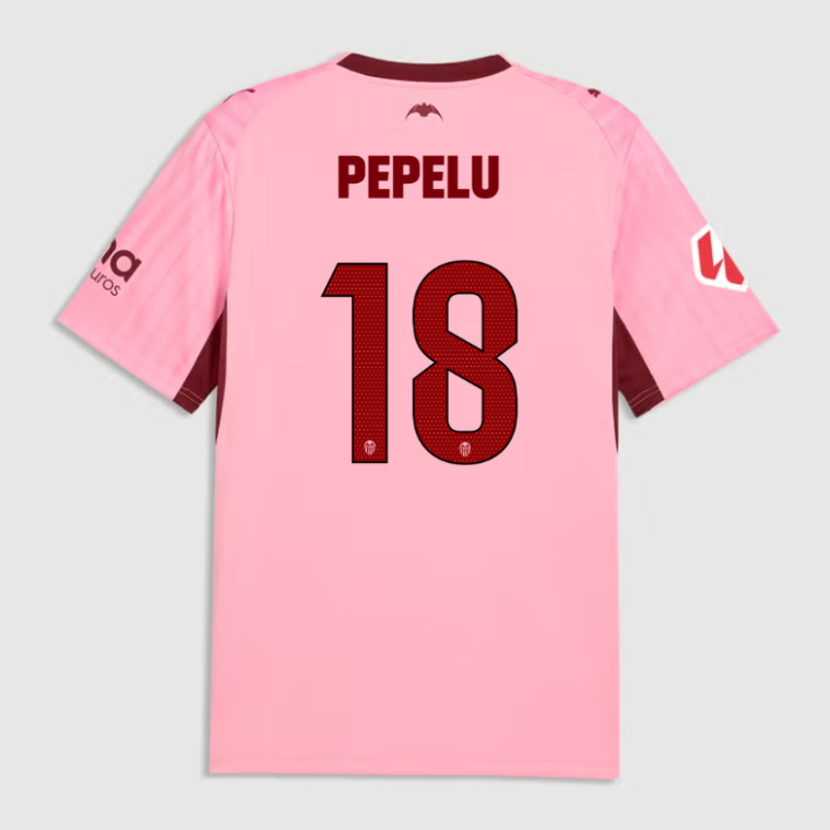 Valencia CF Third PEPELU 18 Jersey 26-27