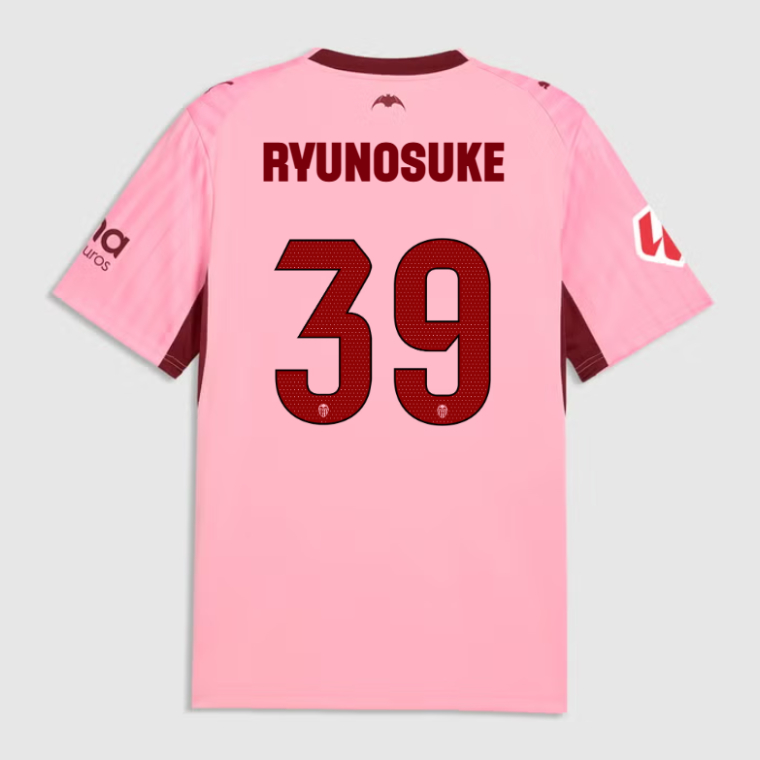 Valencia CF Third RYUNOSUKE 39 Jersey 26-27