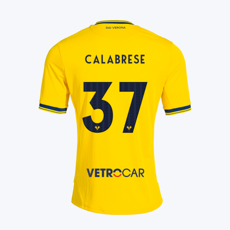 Verona FC Away CALABRESE 37 Jersey 26-27