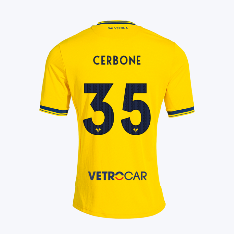 Verona FC Away CERBONE 35 Jersey 26-27