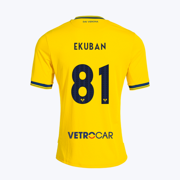 Verona FC Away EKUBAN 81 Jersey 26-27