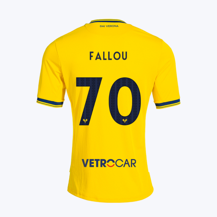 Verona FC Away FALLOU 70 Jersey 26-27