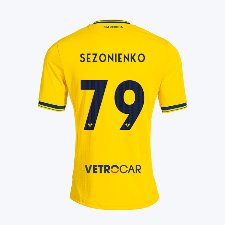 Verona FC Away SEZONIENKO 79 Jersey 26-27