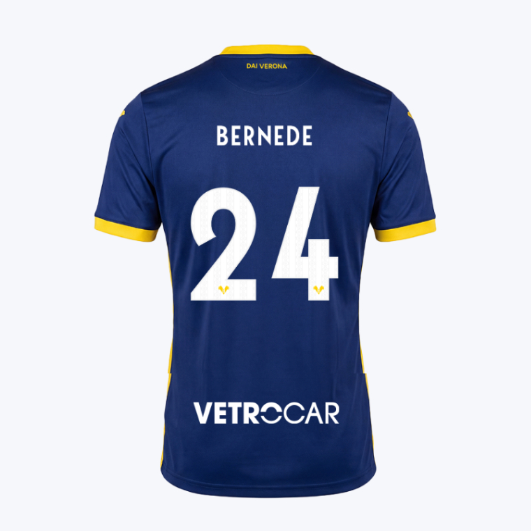 Verona FC Home BERNEDE 24 Jersey 26-27