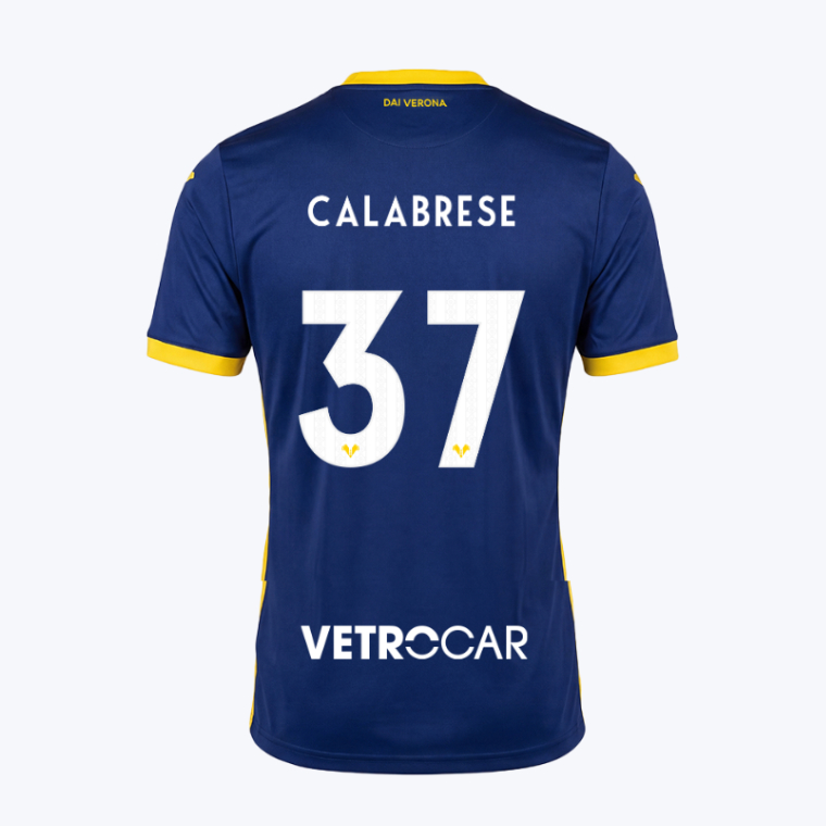 Verona FC Home CALABRESE 37 Jersey 26-27