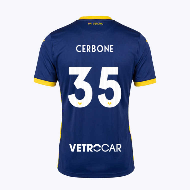 Verona FC Home CERBONE 35 Jersey 26-27