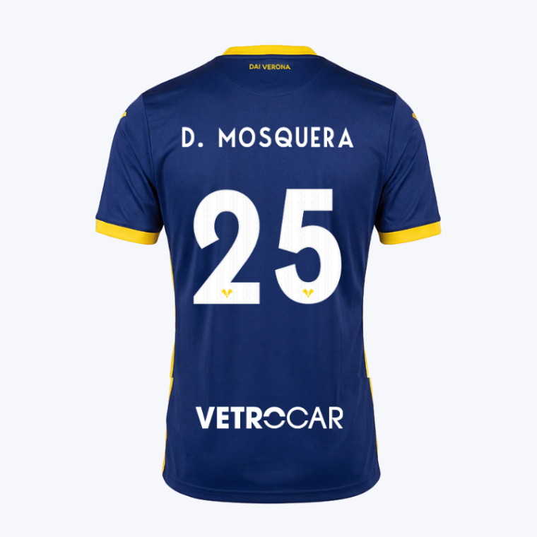 Verona FC Home D.MOSQUERA 25 Jersey 26-27