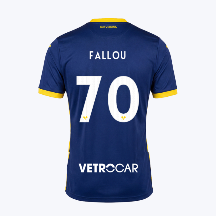 Verona FC Home FALLOU 70 Jersey 26-27
