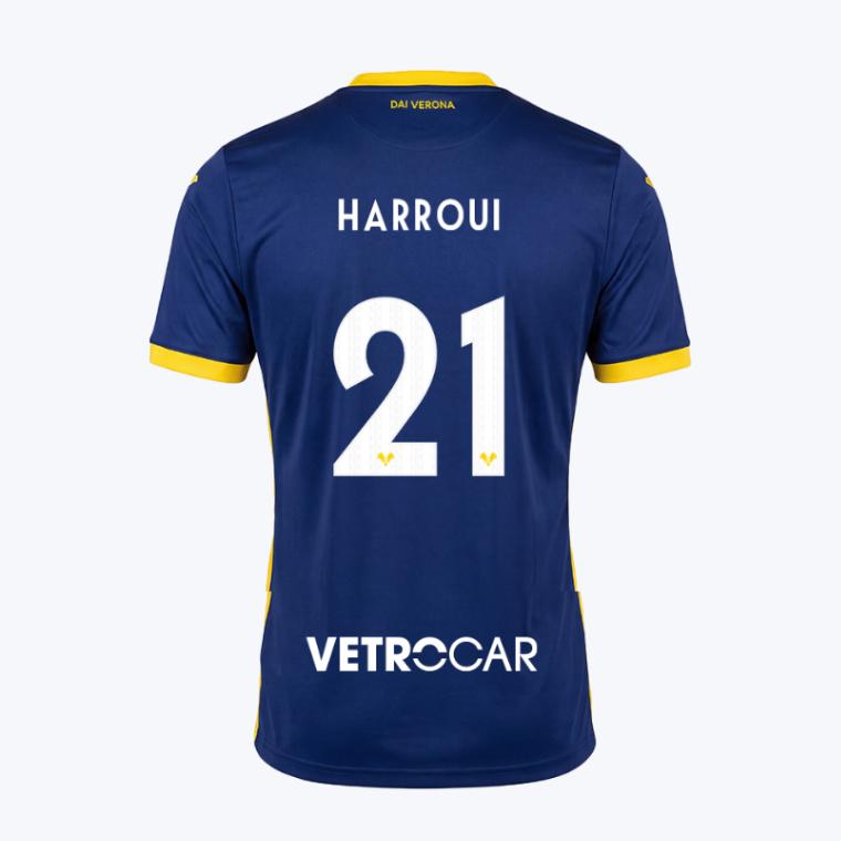 Verona FC Home HARROUI 21 Jersey 26-27