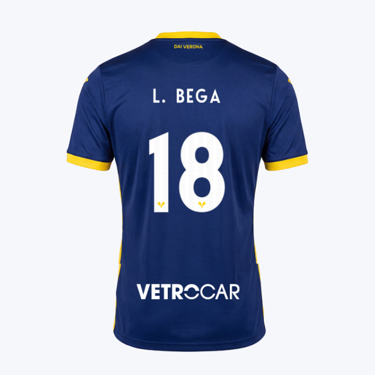Verona FC Home L. BEGA 18 Jersey 26-27