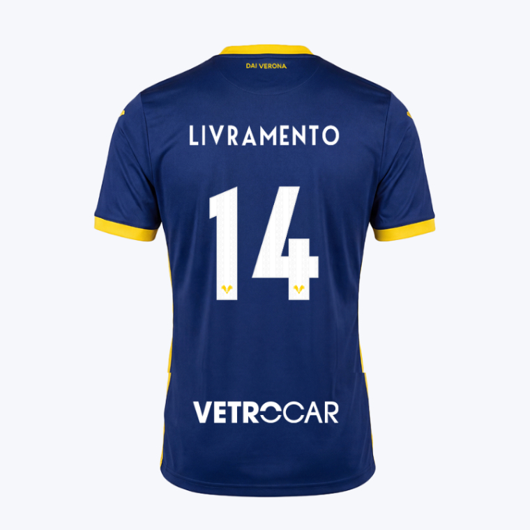 Verona FC Home LIVRAMENTO 14 Jersey 26-27