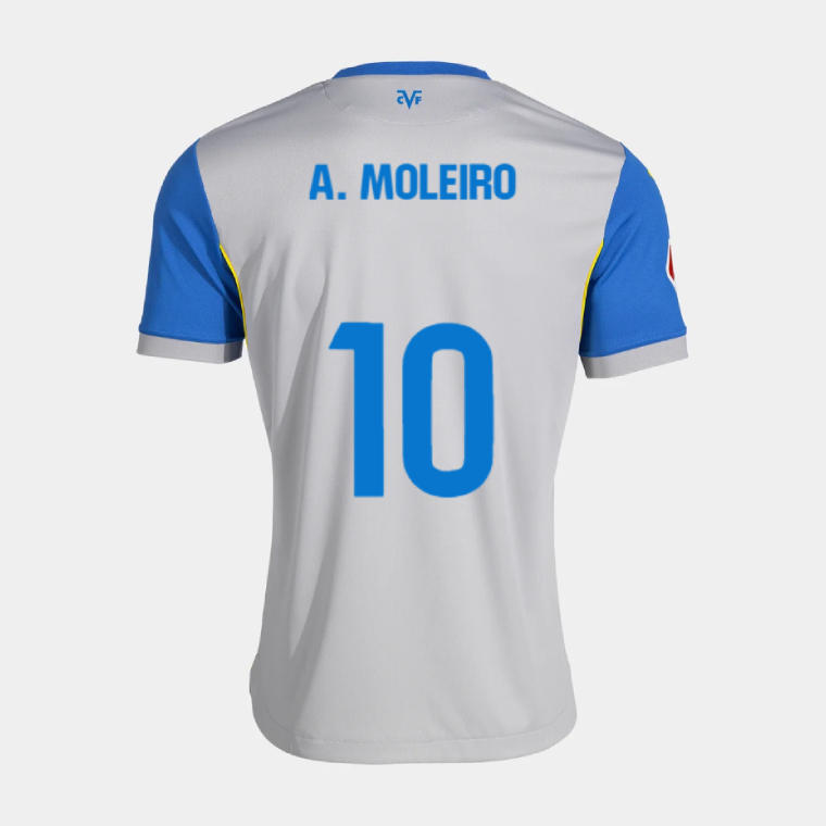 Villarreal CF Away A. MOLEIRO 10 Jersey 26-27