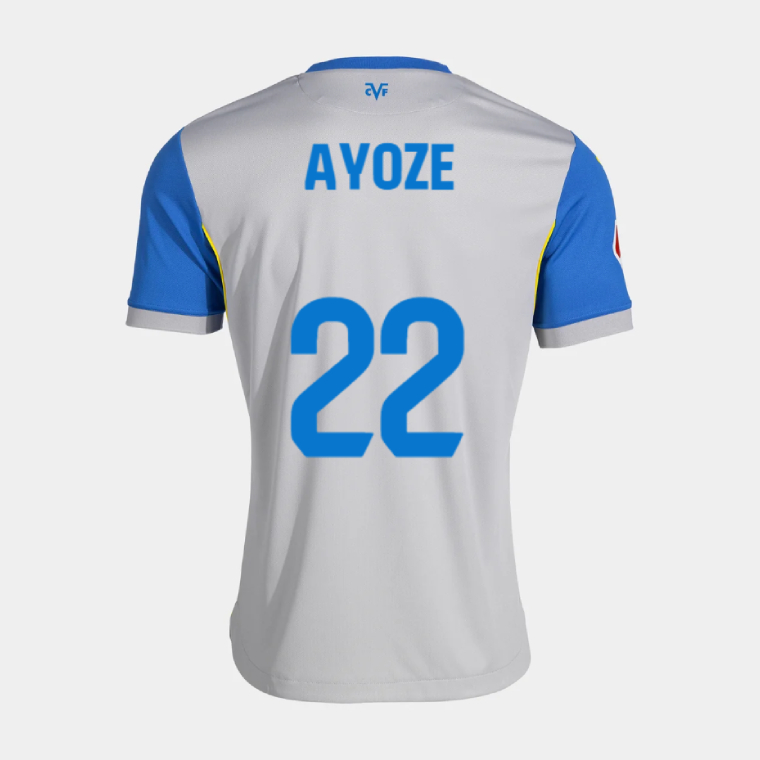 Villarreal CF Away AYOZE 22 Jersey 26-27