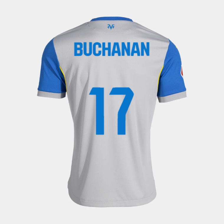 Villarreal CF Away BUCHANAN 17 Jersey 26-27
