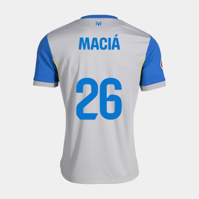 Villarreal CF Away MACIÁ 26 Jersey 26-27