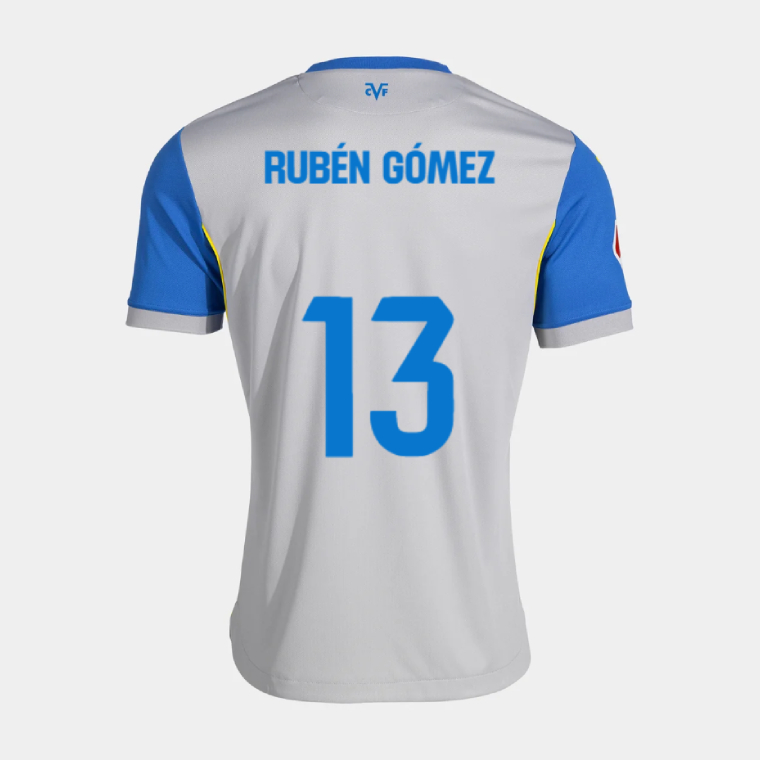Villarreal CF Away RUBÉN GÓMEZ 13 Jersey 26-27