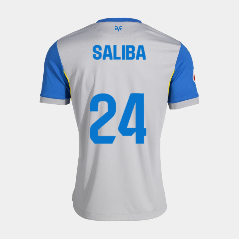 Villarreal CF Away SALIBA 24 Jersey 26-27