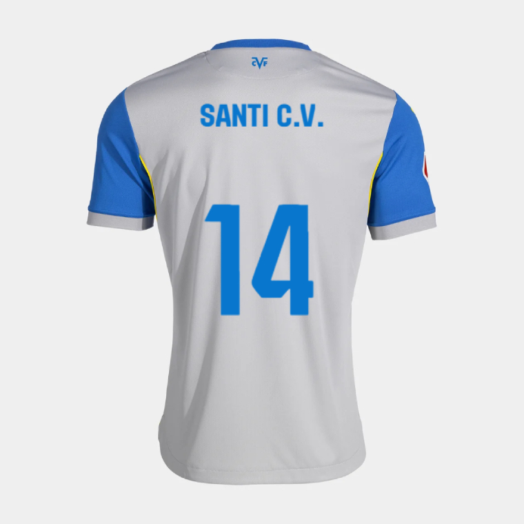 Villarreal CF Away SANTI C.V. 14 Jersey 26-27