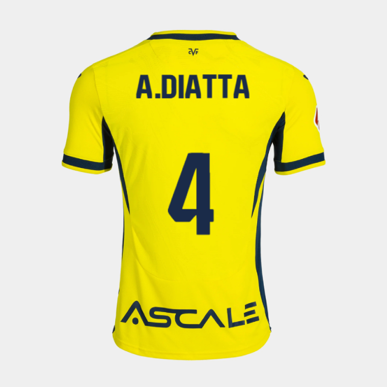 Villarreal CF Home A.DIATTA 4 Jersey 26-27