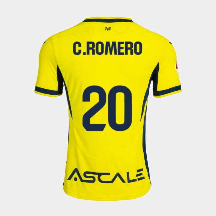 Villarreal CF Home C.ROMERO 20 Jersey 26-27