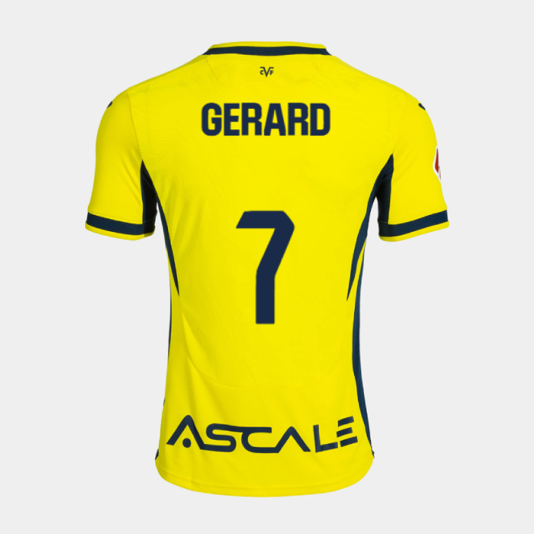 Villarreal CF Home GERARD 7 Jersey 26-27