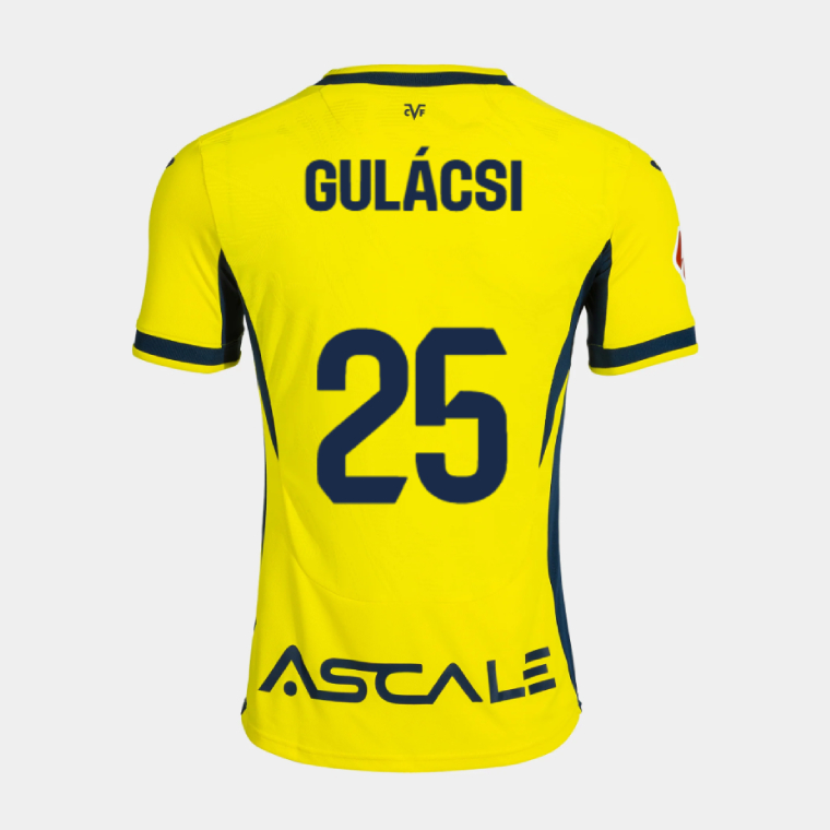 Villarreal CF Home GULÁCSI 25 Jersey 26-27