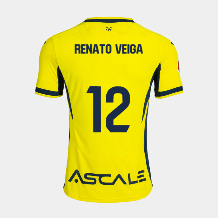 Villarreal CF Home RENATO VEIGA 12 Jersey 26-27