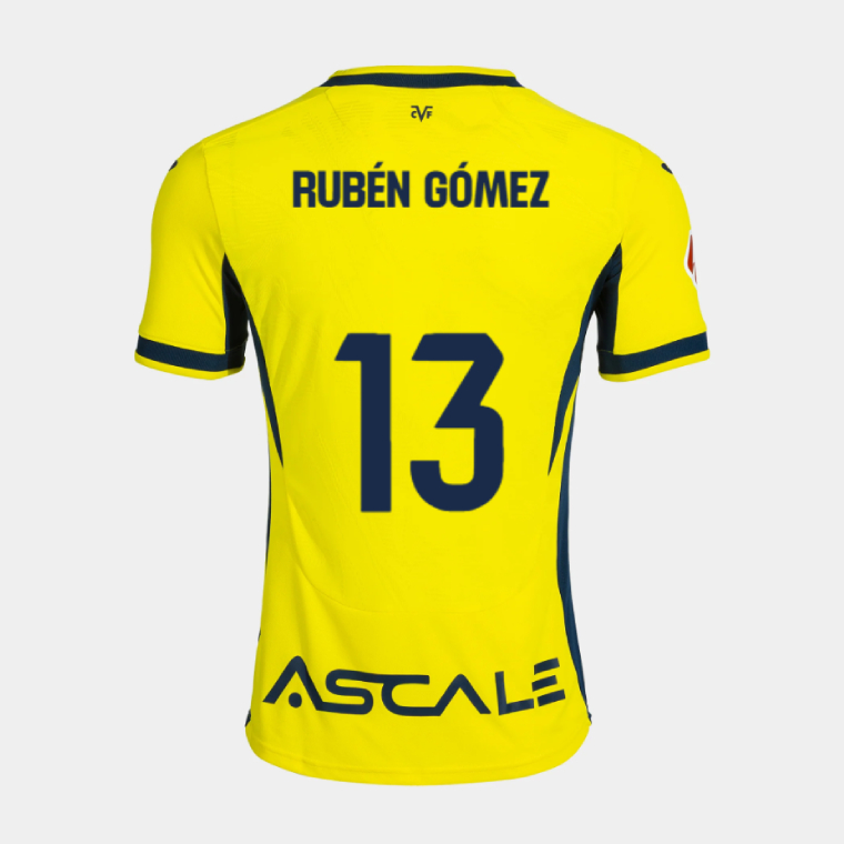 Villarreal CF Home RUBÉN GÓMEZ 13 Jersey 26-27
