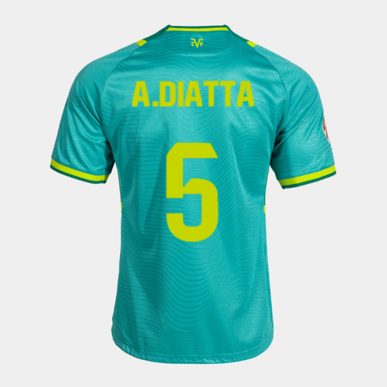 Villarreal CF Third A.DIATTA 5 Jersey 26-27