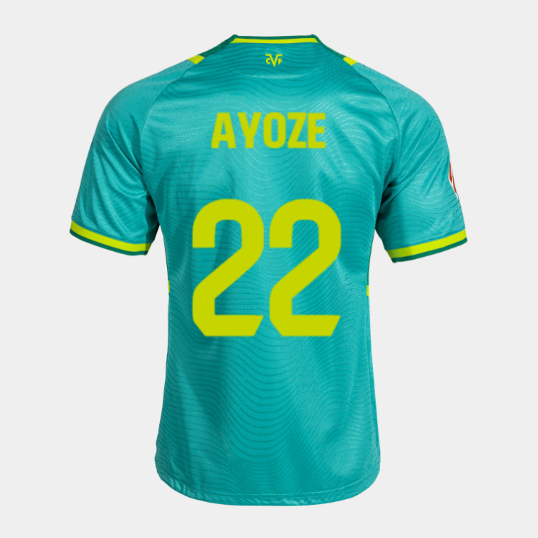 Villarreal CF Third AYOZE 22 Jersey 26-27