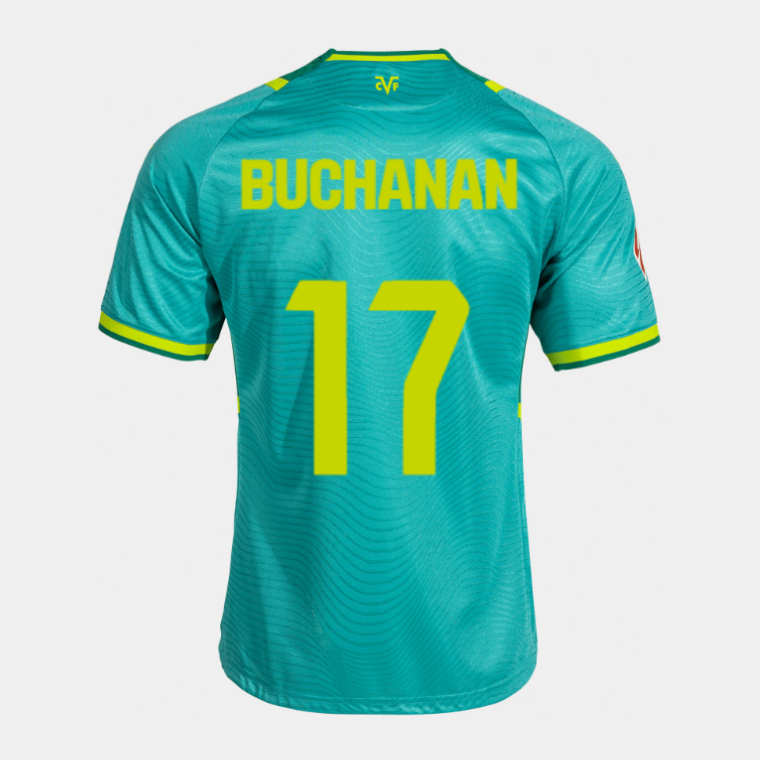 Villarreal CF Third BUCHANAN 17 Jersey 26-27