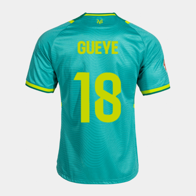 Villarreal CF Third GUEYE 18 Jersey 26-27