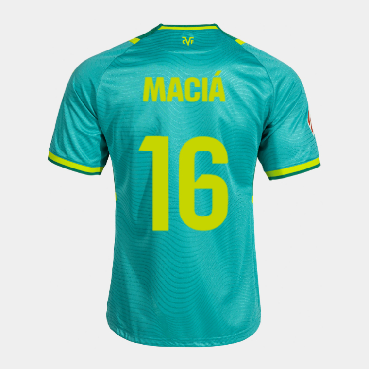 Villarreal CF Third MACIÁ 16 Jersey 26-27