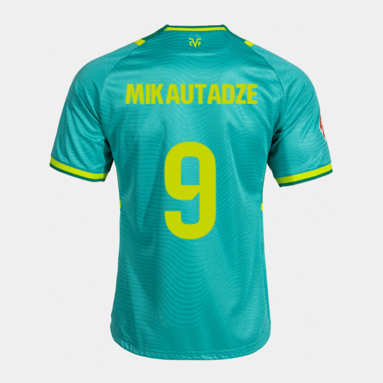Villarreal CF Third MIKAUTADZE 9 Jersey 26-27