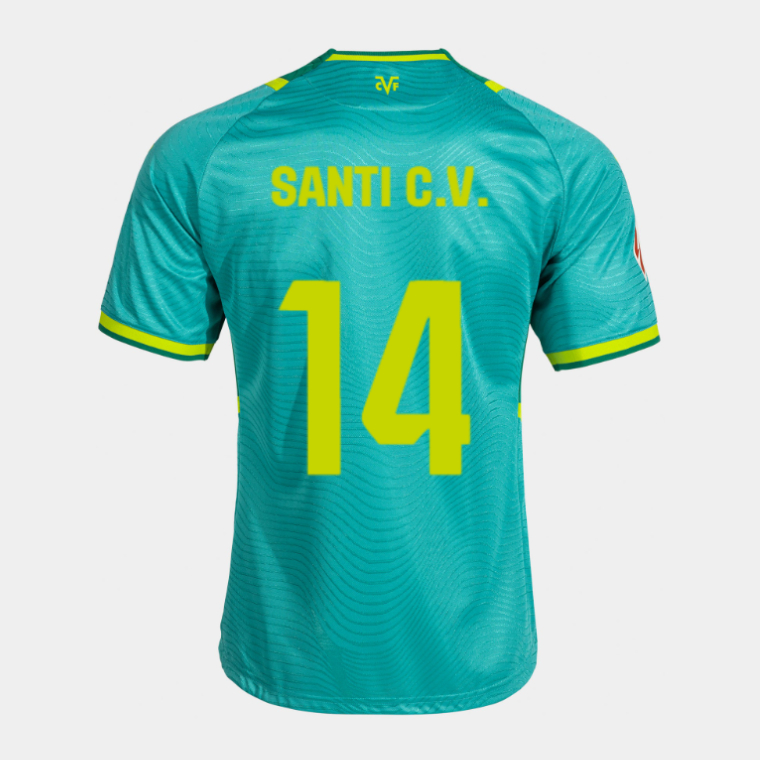 Villarreal CF Third SANTI C.V. 14 Jersey 26-27
