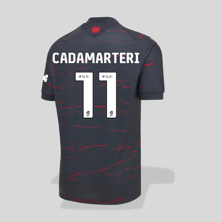 Wrexham Away CADAMARTERI 11 Jersey 26-27