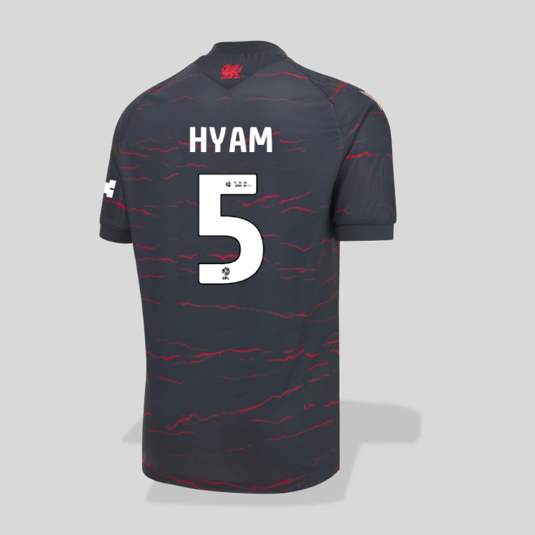 Wrexham Away HYAM 5 Jersey 26-27