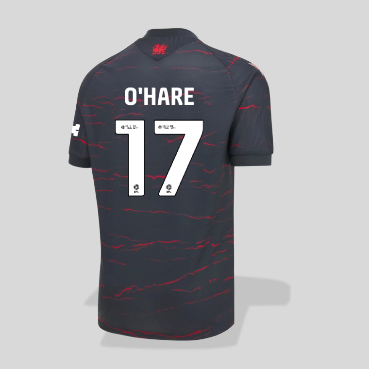 Wrexham Away O'HARE 17 Jersey 26-27
