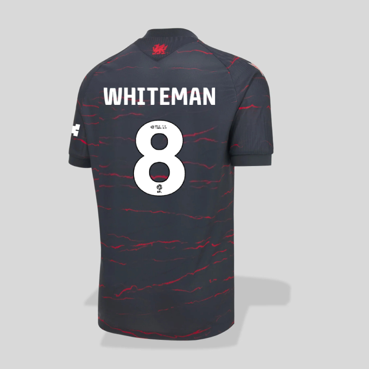 Wrexham Away WHITEMAN 8 Jersey 26-27