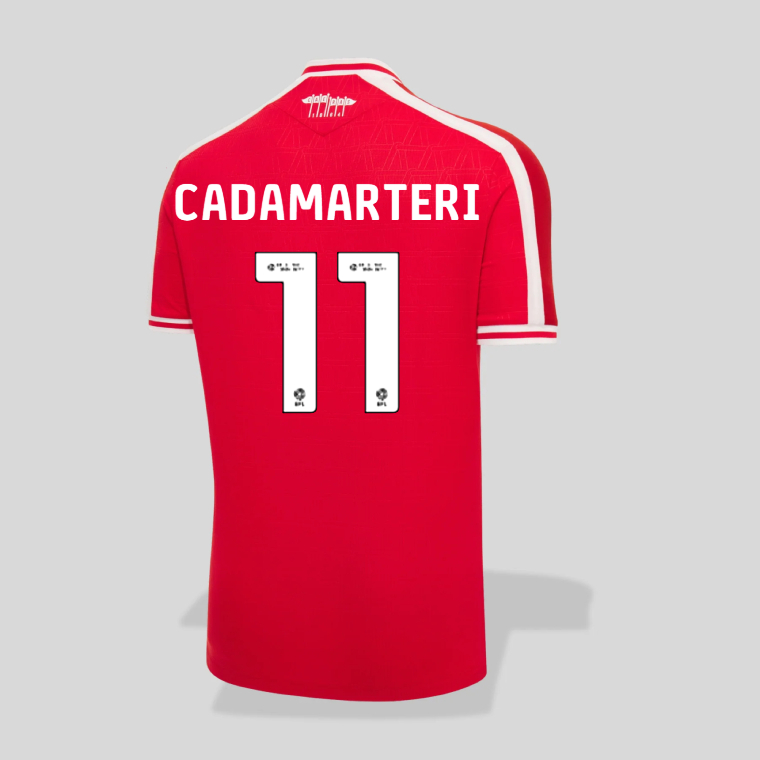 Wrexham Home CADAMARTERI 11 Jersey 26-27