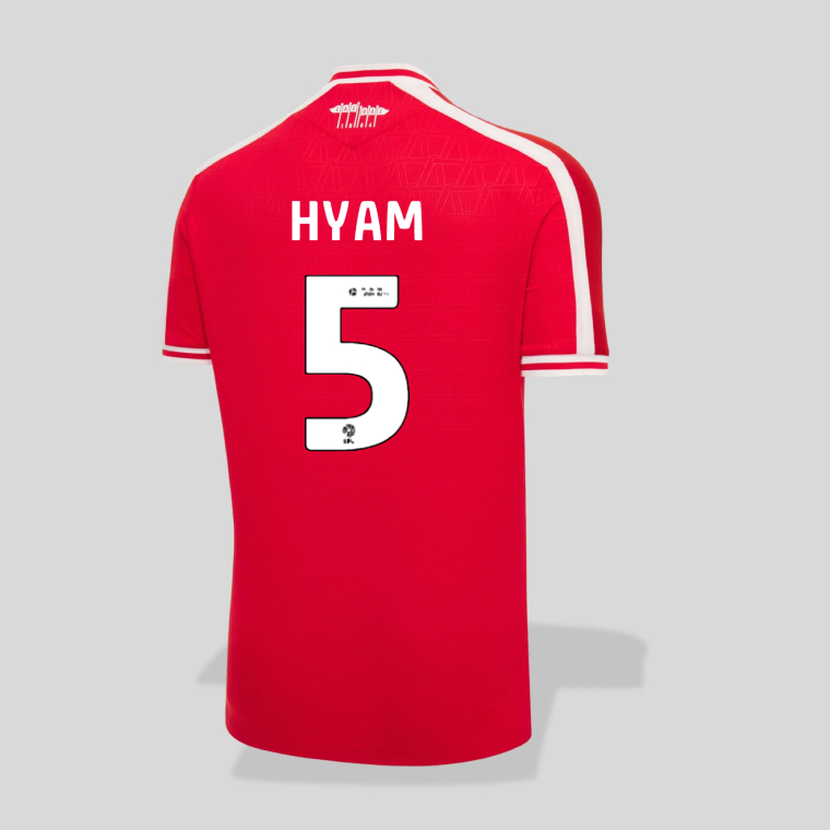 Wrexham Home HYAM 5 Jersey 26-27
