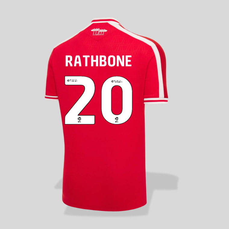 Wrexham Home RATHBONE 20 Jersey 26-27