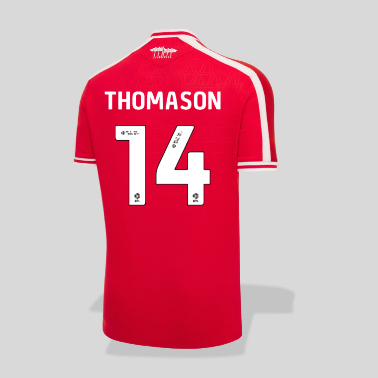 Wrexham Home THOMASON 14 Jersey 26-27