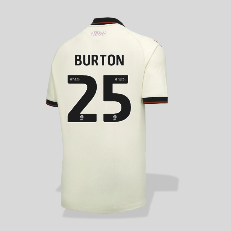Wrexham Third BURTON 25 Jersey 26-27
