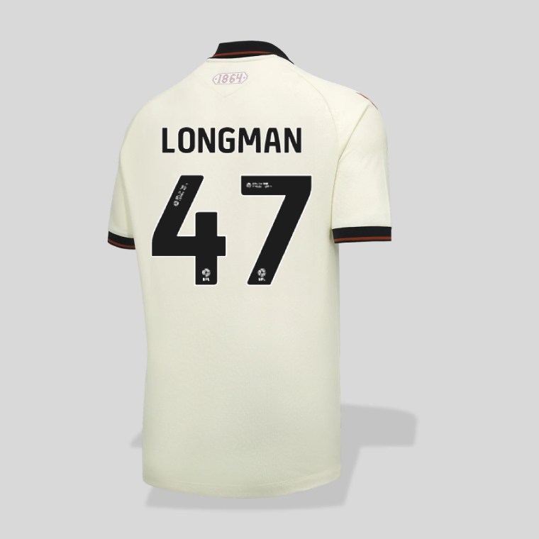 Wrexham Third LONGMAN 47 Jersey 26-27