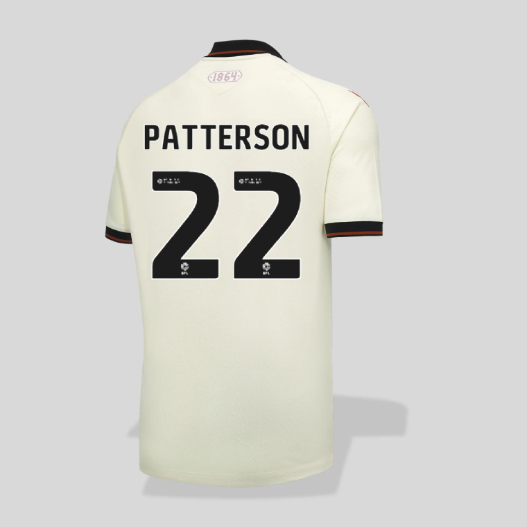 Wrexham Third PATTERSON 22 Jersey 26-27