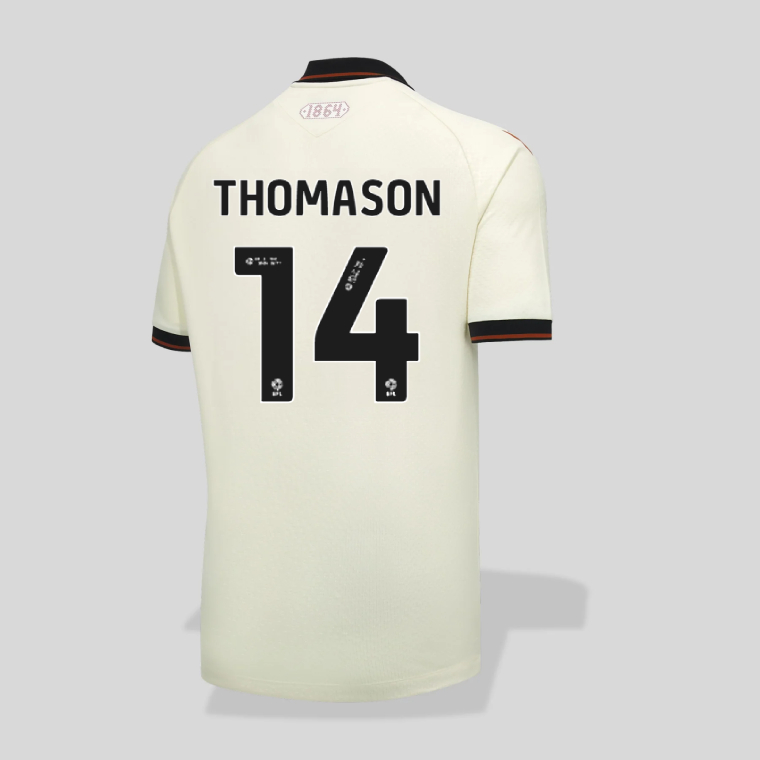 Wrexham Third THOMASON 14 Jersey 26-27