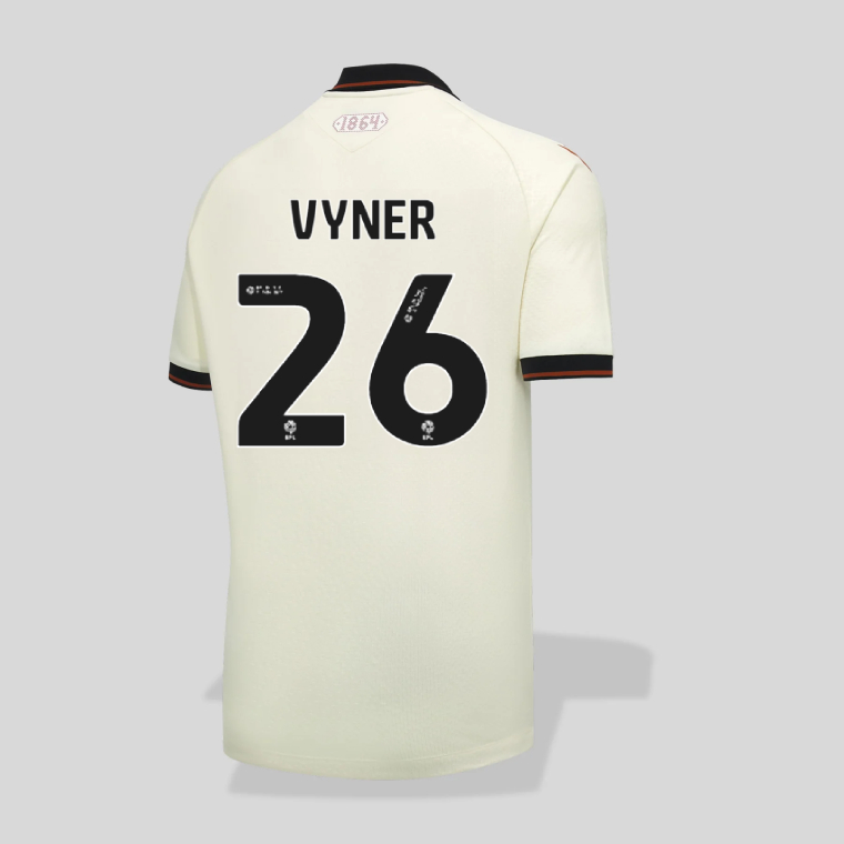 Wrexham Third VYNER 26 Jersey 26-27