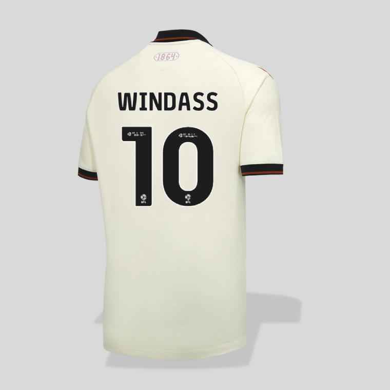 Wrexham Third WINDASS 10 Jersey 26-27